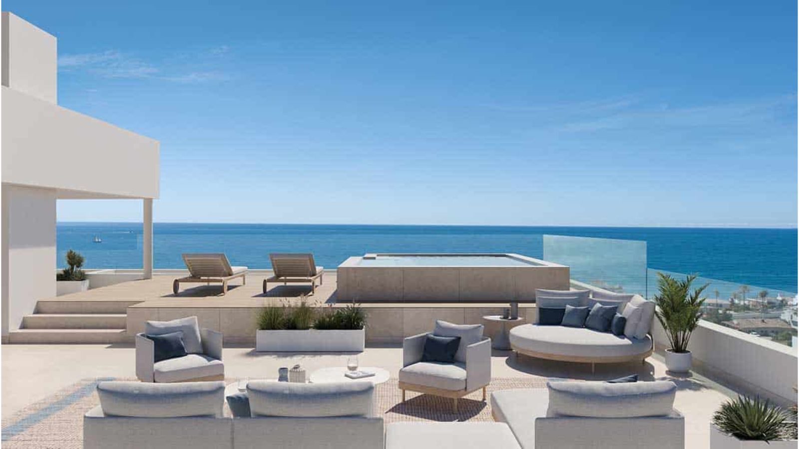 03 modern outdoor lounge pool view